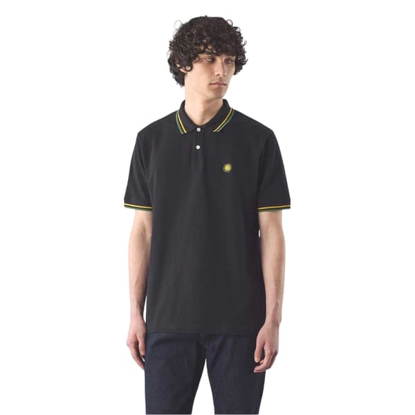 Pretty Green Herr Regular Pikétröja S Svart Black S