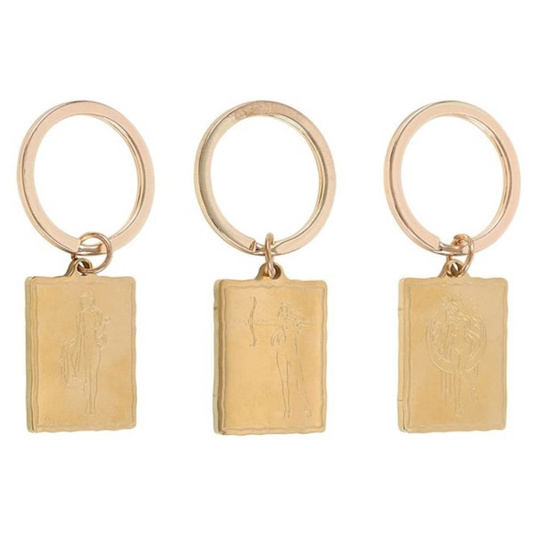 Something Different Nyckelring Gudinneenergi (6-pack) One Size Gold One Size