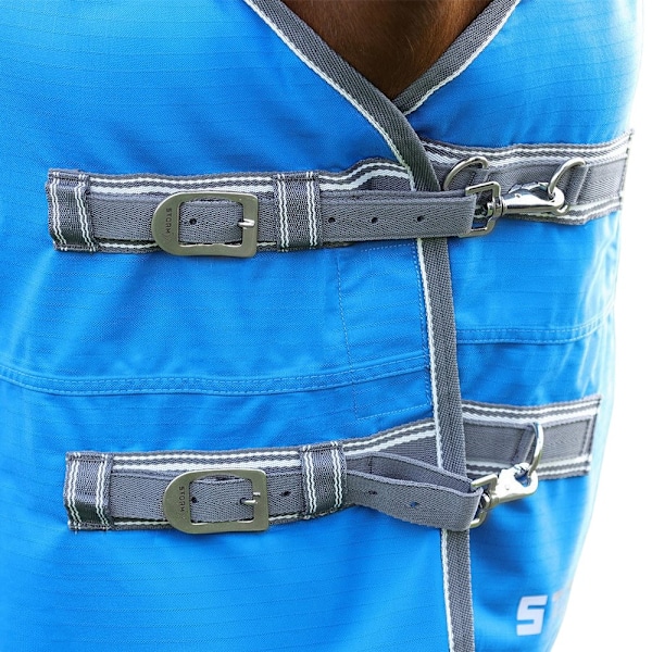 Hy StormX Empra Standard-Neck No Fill Hästtäcke 7´ 3 B Blue 7´ 3