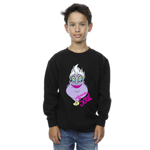 Disney Boys Villains Ursula Unfortunate Soul Sweatshirt 7-8 Ja Black 7-8 Years