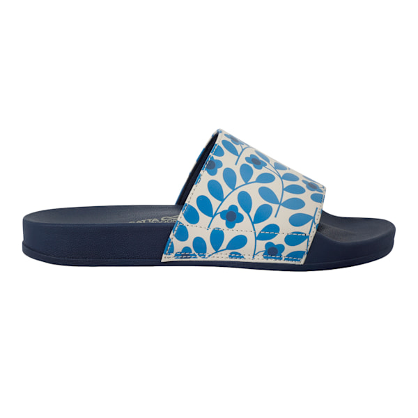 Regatta Dam/Kvinna Orla Kiely Jasmine Flower Sandaler Storlek 5 UK Blå Blue 5 UK