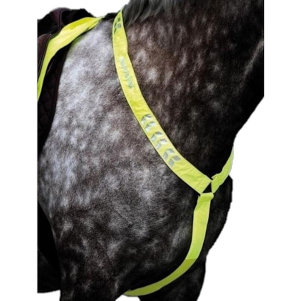 Equi-Flector Reflex Hästbröstplatta Cob/Full Gul Yellow Cob/Full