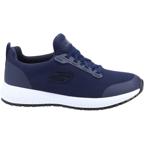 Skechers Dam/Damer Squad SR Arbetsskor 2 UK Navy Navy 2 UK