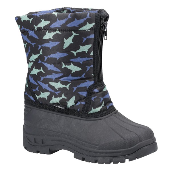 Cotswold Barn- och Ungdomssnöskor Iceberg Shark 6 UK Barn Svart Black 6 UK Child