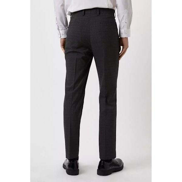 Burton Herr Textured Slim Suit Byxor 32R Charcoal Charcoal 32R