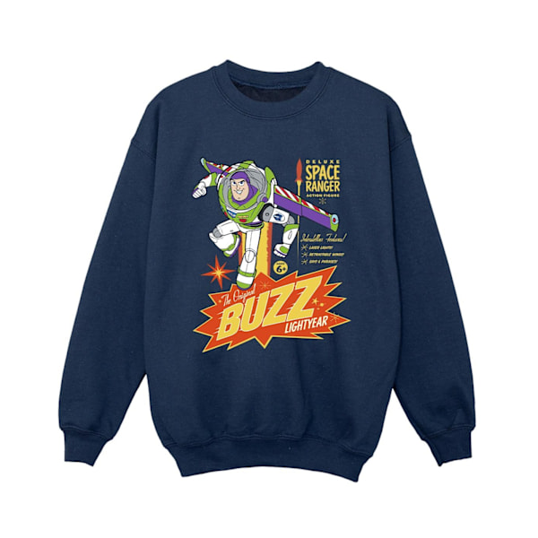 Disney Boys Toy Story Buzz Lightyear Space Sweatshirt 12-13 År Navy Blue 12-13 Years