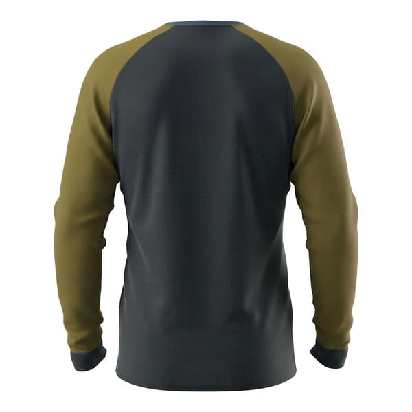 Dynafit Herr Crew Neck Långärmad Atletisk Topp S Blåbär/Armé Blueberry/Army S