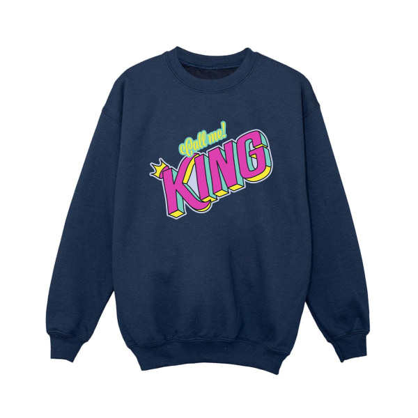 Disney Boys Lejonkungen Classic King Sweatshirt 5-6 år Nav Navy Blue 5-6 Years