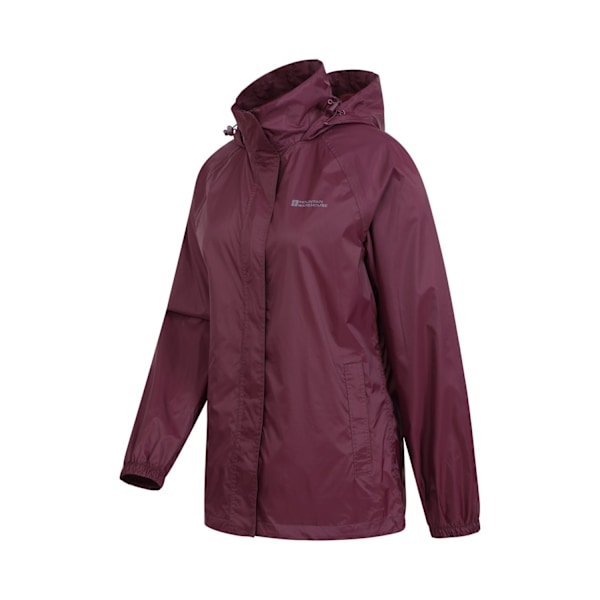 Mountain Warehouse Pakka II Vattentät Jacka för Kvinnor/Dam 8 UK Dark Purple 8 UK