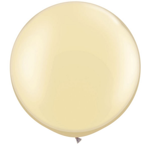 Qualatex 5-tums rena latex-partyballonger (paket med 100 stycken) (48 Co. Pearl Ivory One Size