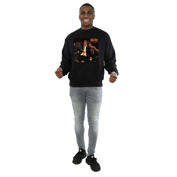 AC/DC Herr Sweatshirt M Svart Black M