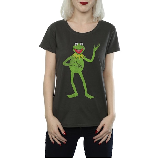 The Muppets Dam/Damer Classic Kermit Heather T-Shirt XS Lig Light Graphite XS