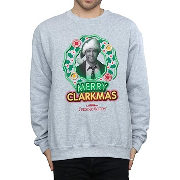 National Lampoon's Julfest Herr Clark Griswold T-shirt Sports Grey XL