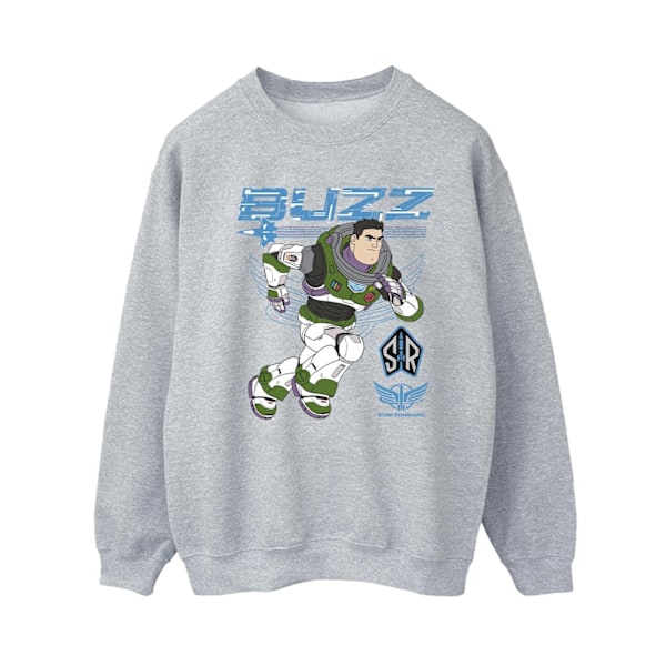 Disney Dam/Damer Lightyear Buzz Run To Action Sweatshirt L Sports Grey L