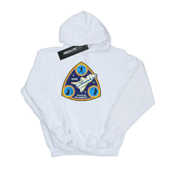 NASA Classic Spacelab Life Science Hoodie L Vit för dam/dam White L