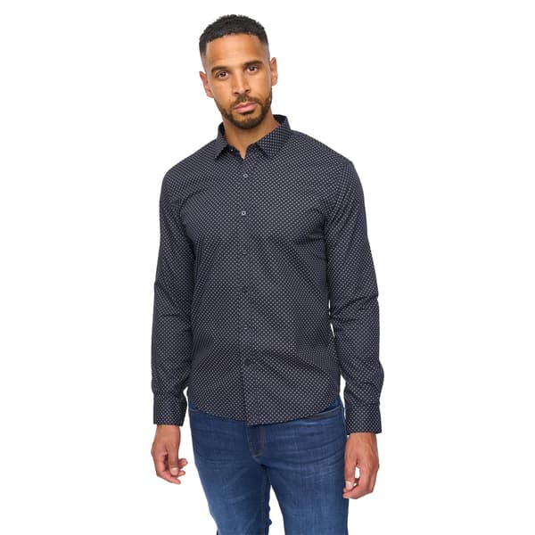 Bewley & Ritch Herr Hanshaw Skjorta (2-pack) L Marinblå/Blå Navy/Blue L
