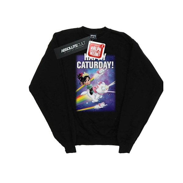 Disney Herr Wreck It Ralph Happy Caturday Sweatshirt XXL Svart Black XXL