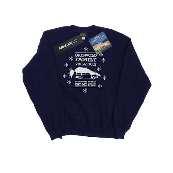 National Lampoon's Julfest Dam/Damer Ät Mitt Damm Navy Blue XL