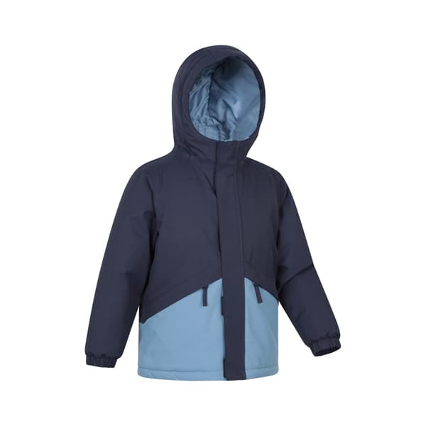Mountain Warehouse Cyclone Vattentät Vadderad Jacka för Barn/Ungdom Navy 5-6 Years