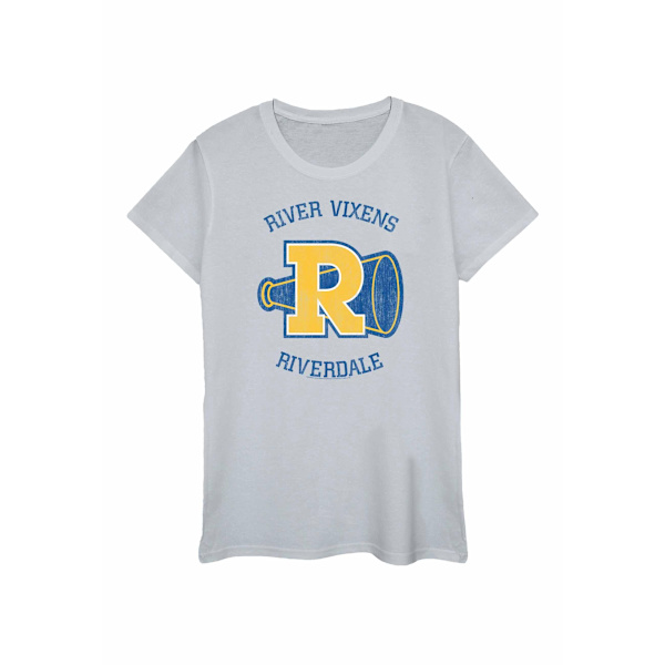 Riverdale Dam/Damer River Vixens Bomull T-shirt M Sports Grå Sports Grey M