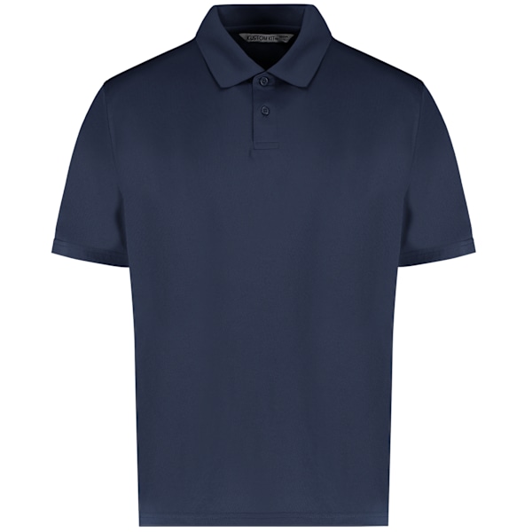 Kustom Kit Cooltex Plus Pique Polo M Navy för män Navy M