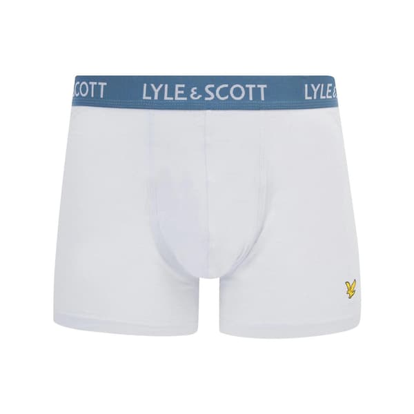 Lyle & Scott Herr Barclay Boxershorts (3-pack) S Blå/Grön Blue/Green/White S