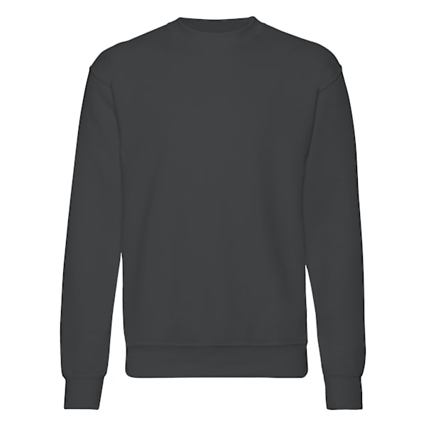 Fruit Of The Loom Herr Set-In Belcoro® Garn Sweatshirt XL Ljus Light Graphite XL