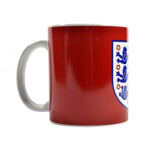 England FA Crest Mug, En Storlek, Röd/Blå Red/Blue One Size