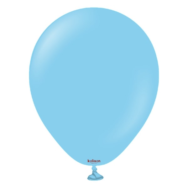 Kalisan Latex Plain Balloons (Pack med 25) One Size Baby Blue Baby Blue One Size