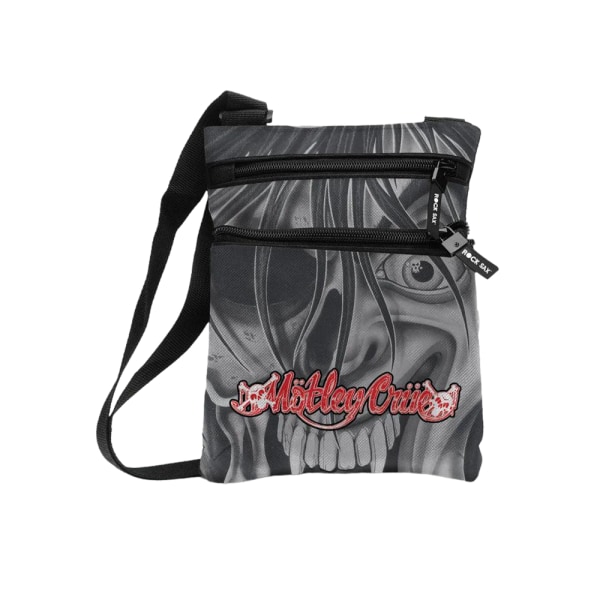 RockSax Dr. Feelgood Face Motley Crue Crossbody Bag One Size Bl Black/Red One Size