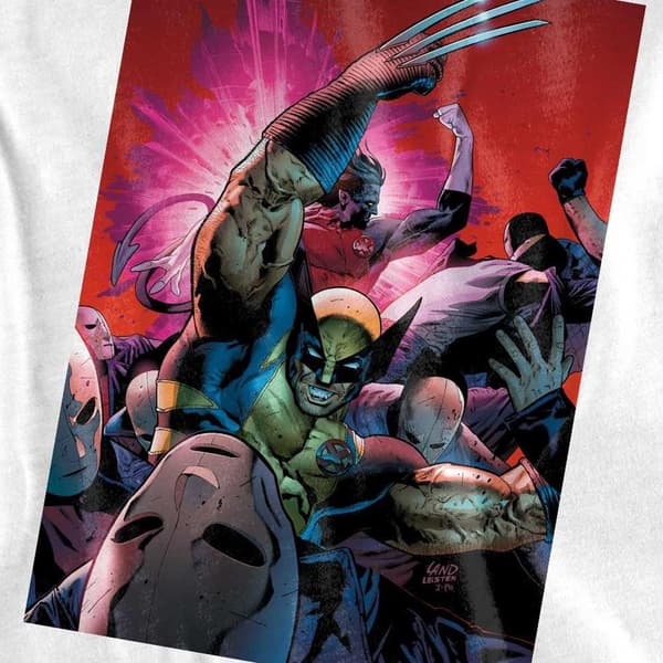 Marvel Barn/Barn X-Men Wolverine Nightcrawler Serietidningsomslag White 12-13 Years