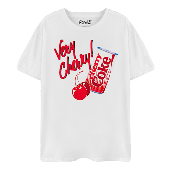 Coca-Cola Dam/Dam Very Cherry Cherry Coke T-shirt 3XL Vit White 3XL