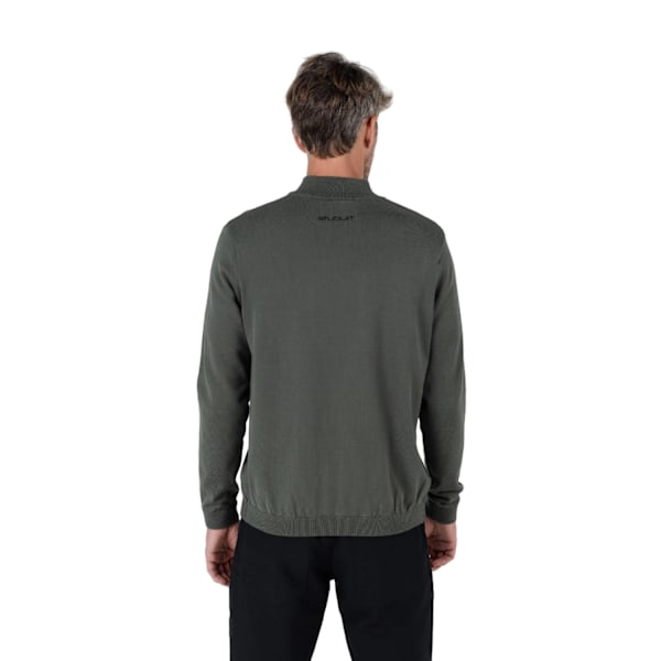 Stuburt Herr Tawny Lättvikts Halvzip Tröja M Khaki Grön Khaki Green M