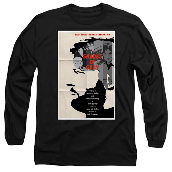 Star Trek Unisex Vuxen The Next Generation Säsong 2 Avsnitt 22 Black M