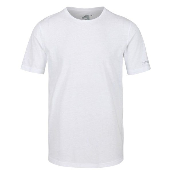 Regatta Herr Tait Lätt Aktiv T-shirt L Vit White L