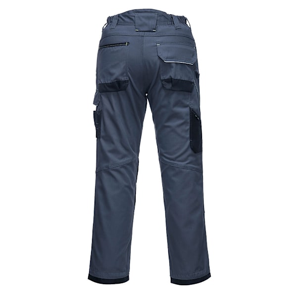 Portwest Herr PW3 Arbetsbyxor 32R Grå/Svart Grey/Black 32R