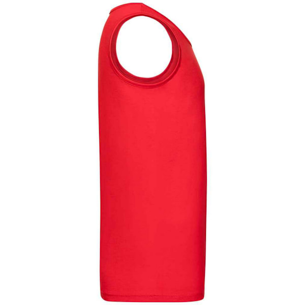 Fruit of the Loom Herr Athletic Vest Top XXL Röd Red XXL