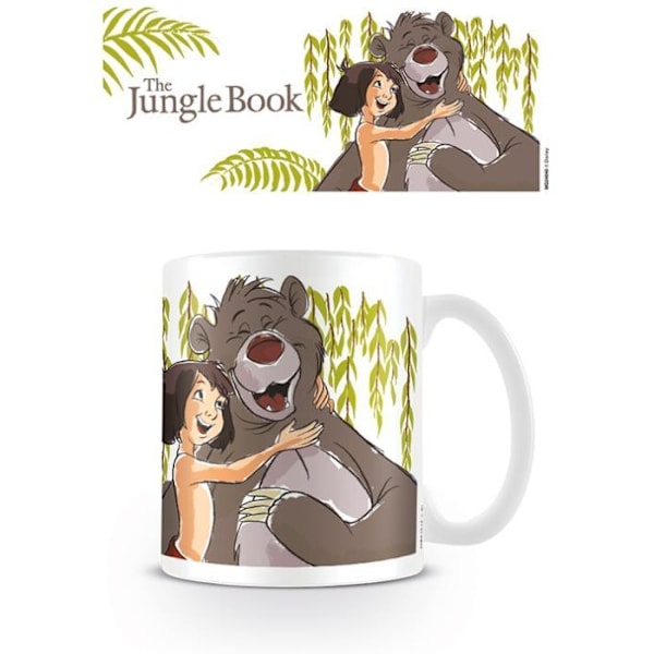 Jungle Book Laugh Mug En Storlek Vit/Grå/Grön White/Grey/Green One Size