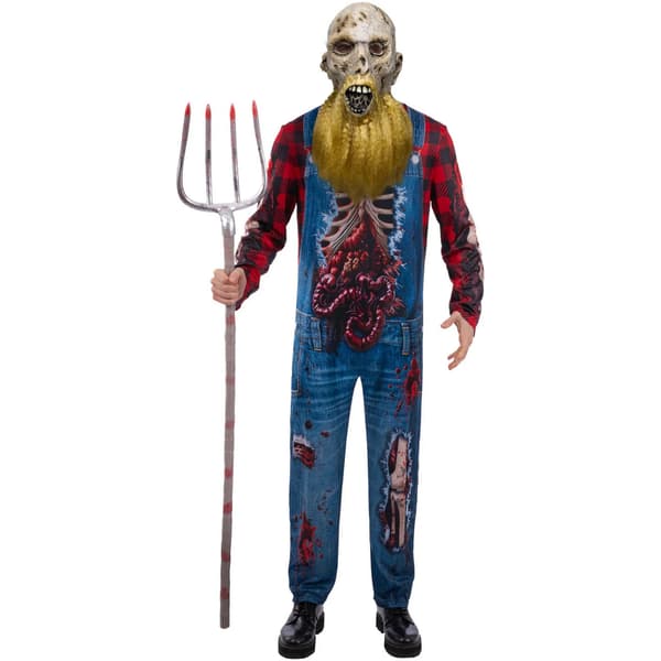 Smiffys Herr Hillbilly Zombie Kostym M Blå Blue M
