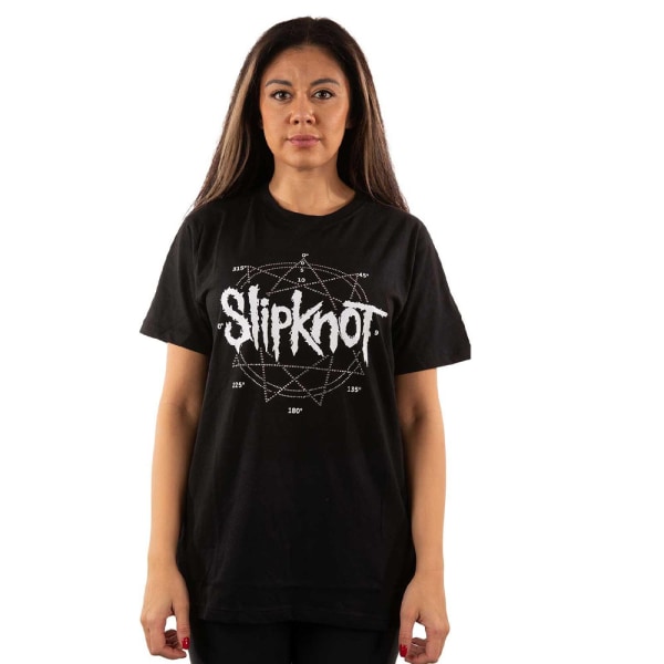 Slipknot Unisex Vuxen Star Diamante Logo T-shirt M Svart Black M