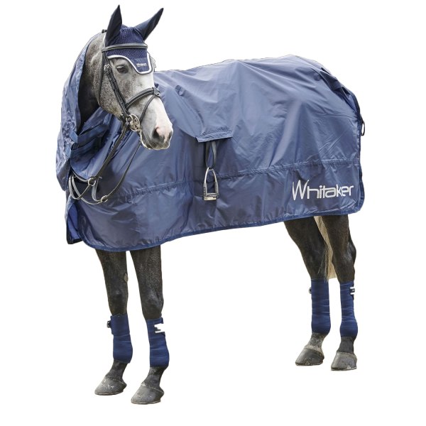 Whitaker Rothwell Roll Up Horse Turnout Rug XS Navy Navy XS