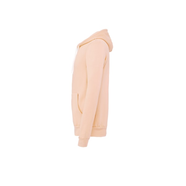 Bella + Canvas Unisex Vuxen Fleece Full Zip Hoodie L Peach Peach L