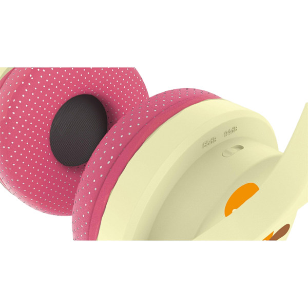 Animal Crossing Barnens/Barn Isabelle Interaktiva Hörlurar Pink/Cream One Size