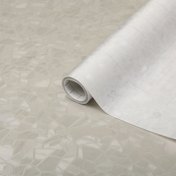 D-C-Fix Splintered Effect Självhäftande Plast 2m x 45cm Vit White 2m x 45cm