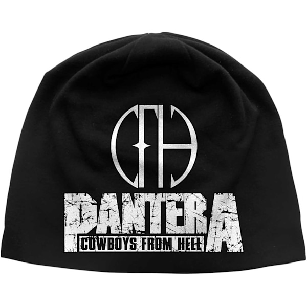 Pantera Unisex Vuxen Cowboys From Hell Beanie One Size Svart/Vit Black/White One Size