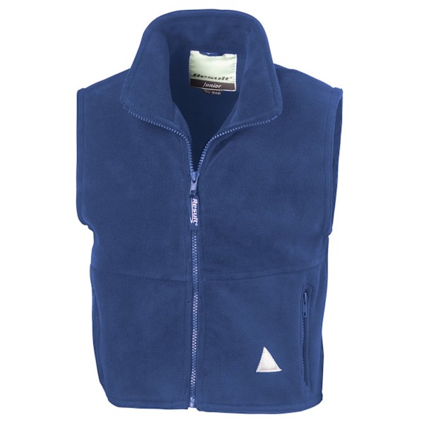 Result Barn/Barn Polartherm Fleece Body Warmer 6-8 År R Royal Blue 6-8 Years