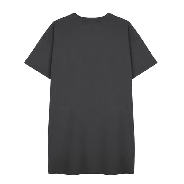 Barbie Dam/Dam Logotyp T-shirt Klänning M Grå Grey M
