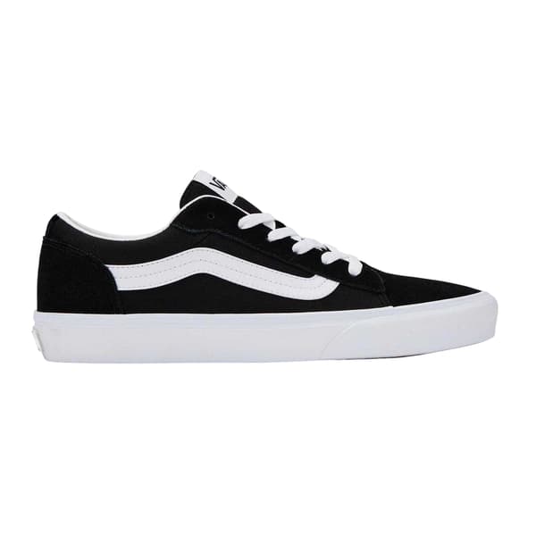 Vans Herr Canvas Trainers 9 UK Svart/Vit Black/White 9 UK