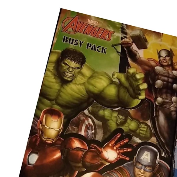 Marvel Avengers Karaktärer Aktivitetskit En Storlek Flerfärgad Multicoloured One Size