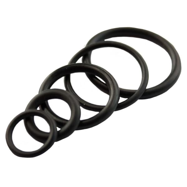 Oracstar O-ring (5-pack) En storlek Svart Black One Size